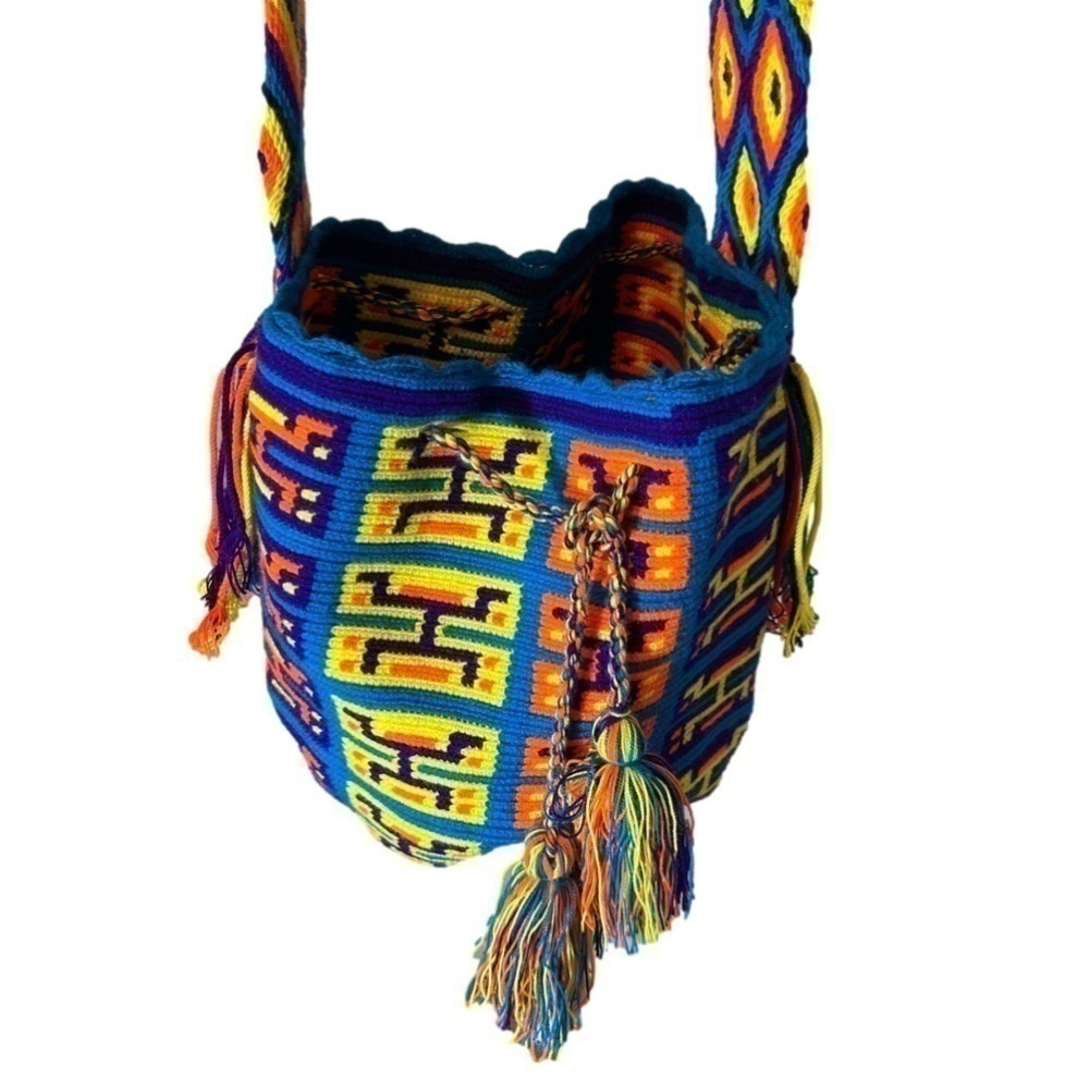Wayuu Colombian Mochila Crossbody Bag NWOT